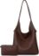 Picture of Montana West Slouchy Hobo Bags for Women Soft Designer Shoulder Purses Ladies Top Handle Handbag